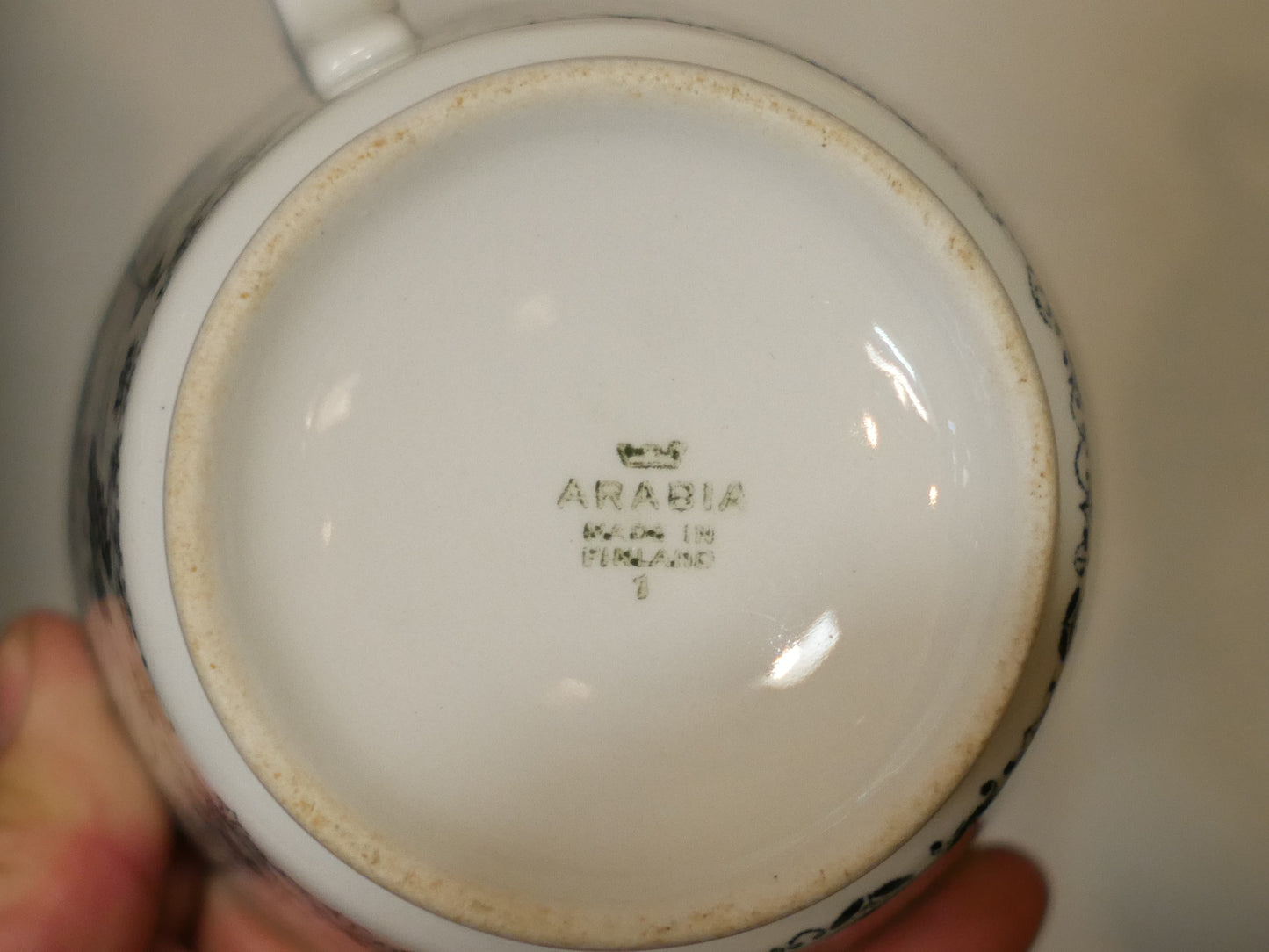 ARABIA【Emilia】モーニングカップ&ソーサー Raija Uosikkinen Kaj Franck 北欧 アラビア エミリア ヴィンテージ