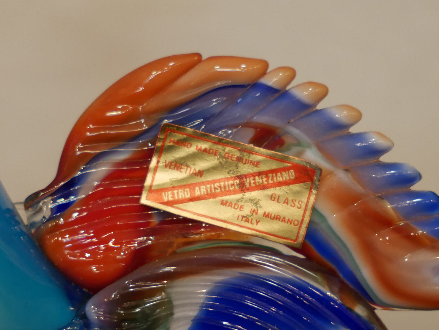 Murano Glass 鳥のオブジェ ヴェネチアンガラス ムラーノガラス イタリア