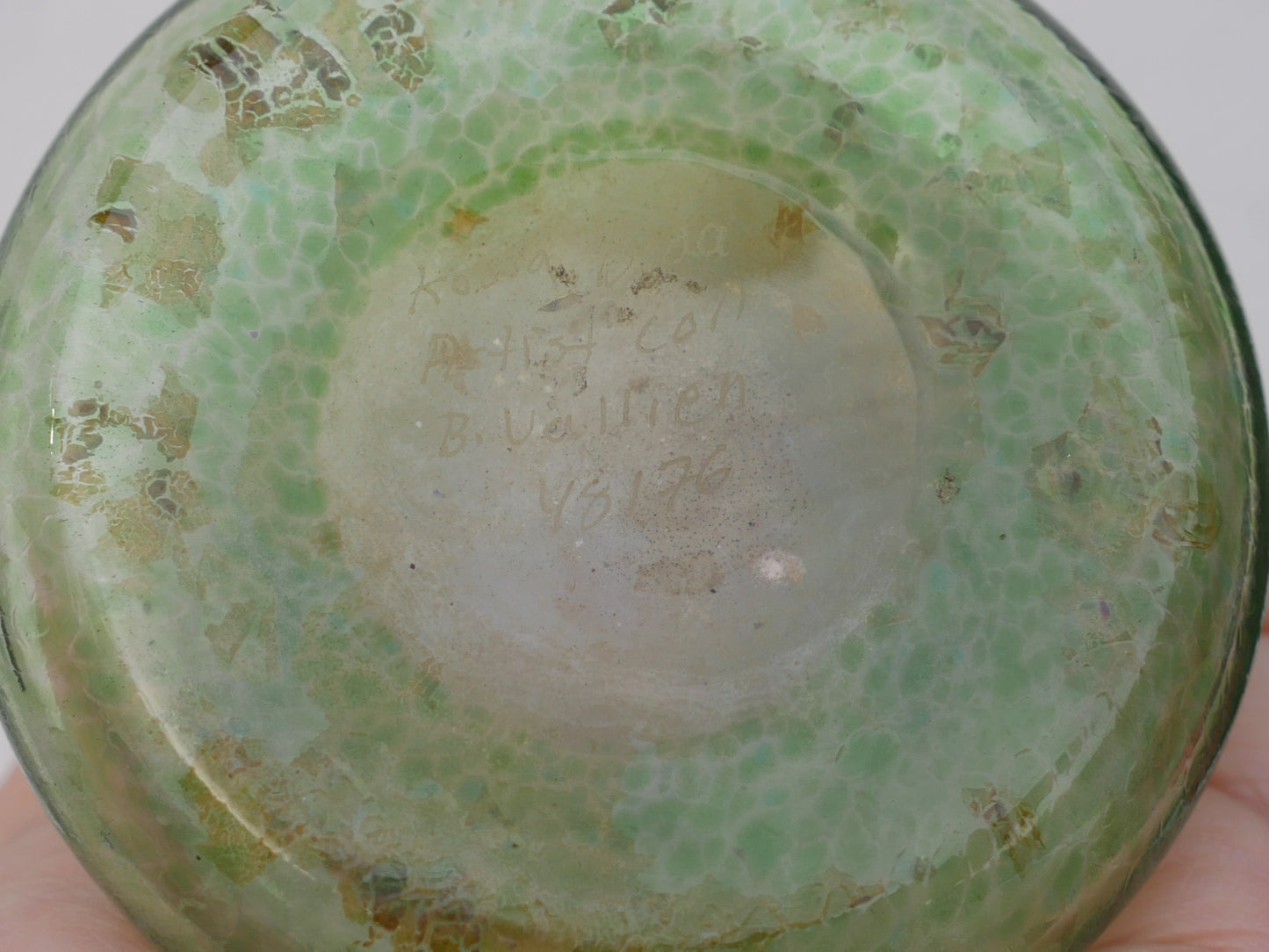 KOSTA BODA【Windpipe】アートガラス フラワーベース Bertil Vallien バーティル・ヴァリーン 北欧 サイン入り