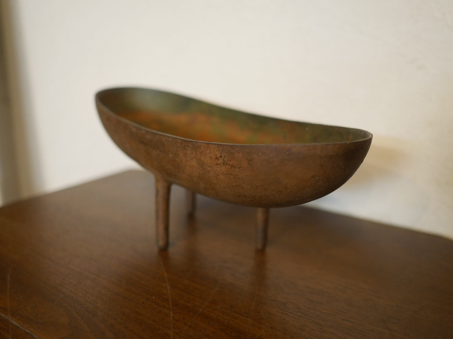 南部鉄器 三つ足水盤 花器 鋳物 鋳造 ヴィンテージ 伝統工芸