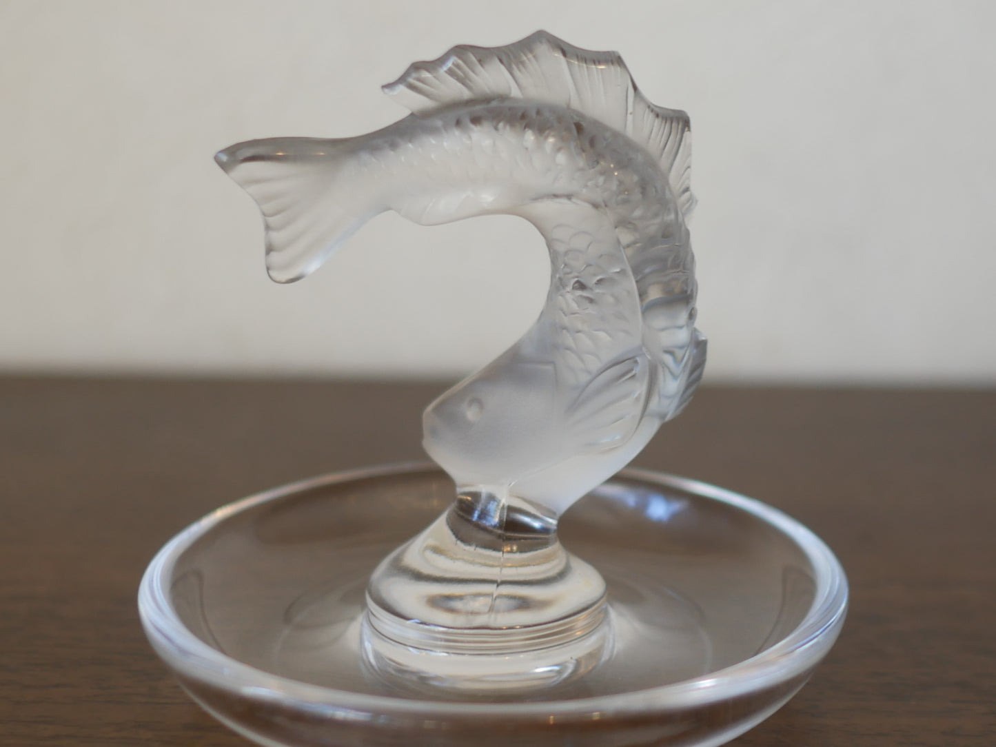 LALIQUE ラリック リングトレイ 魚