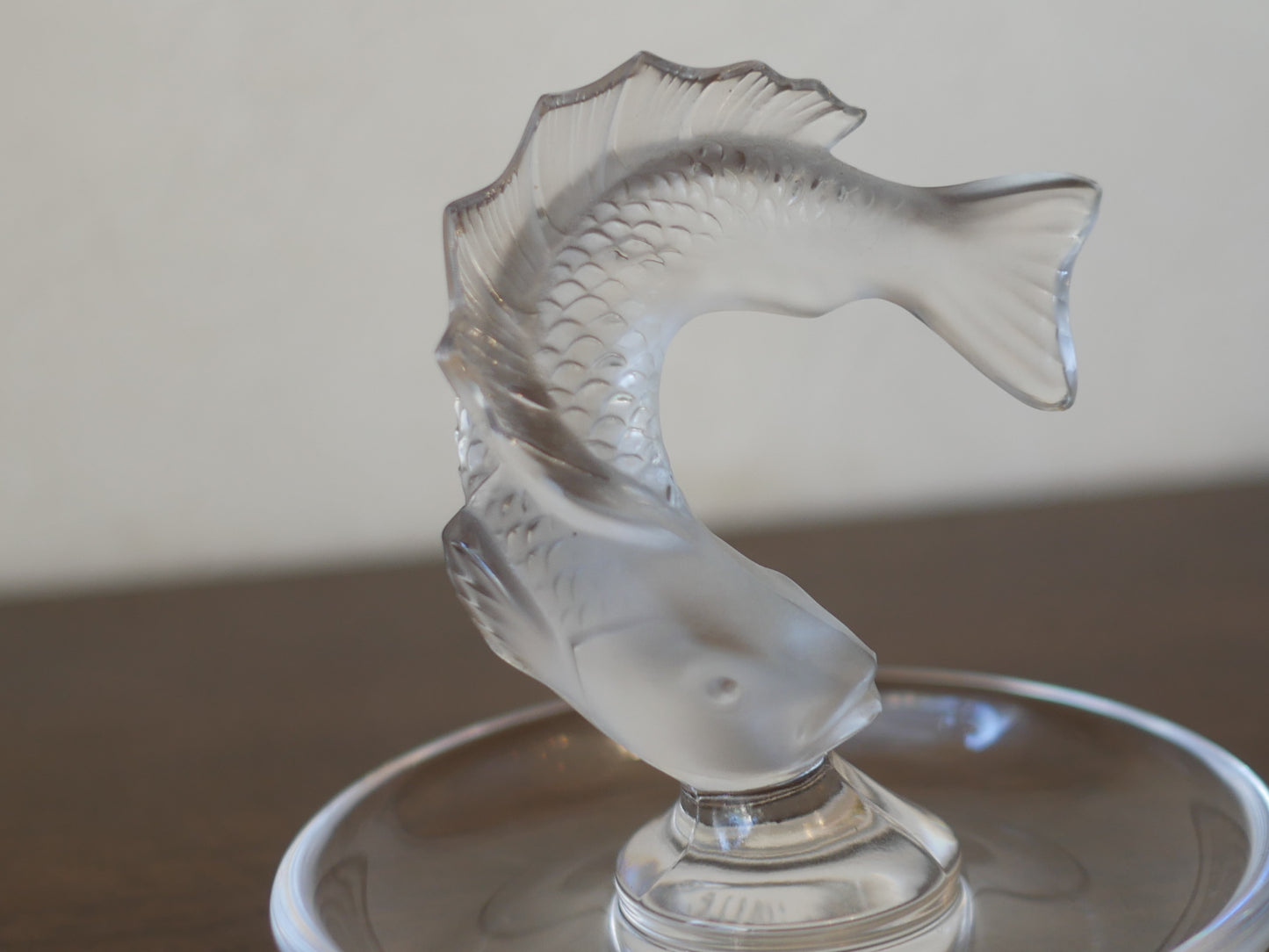 LALIQUE ラリック リングトレイ 魚