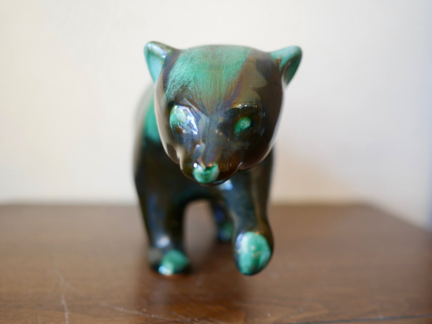 カナダ製【BLUE MOUNTAIN POTTERY】熊 陶器 オブジェ