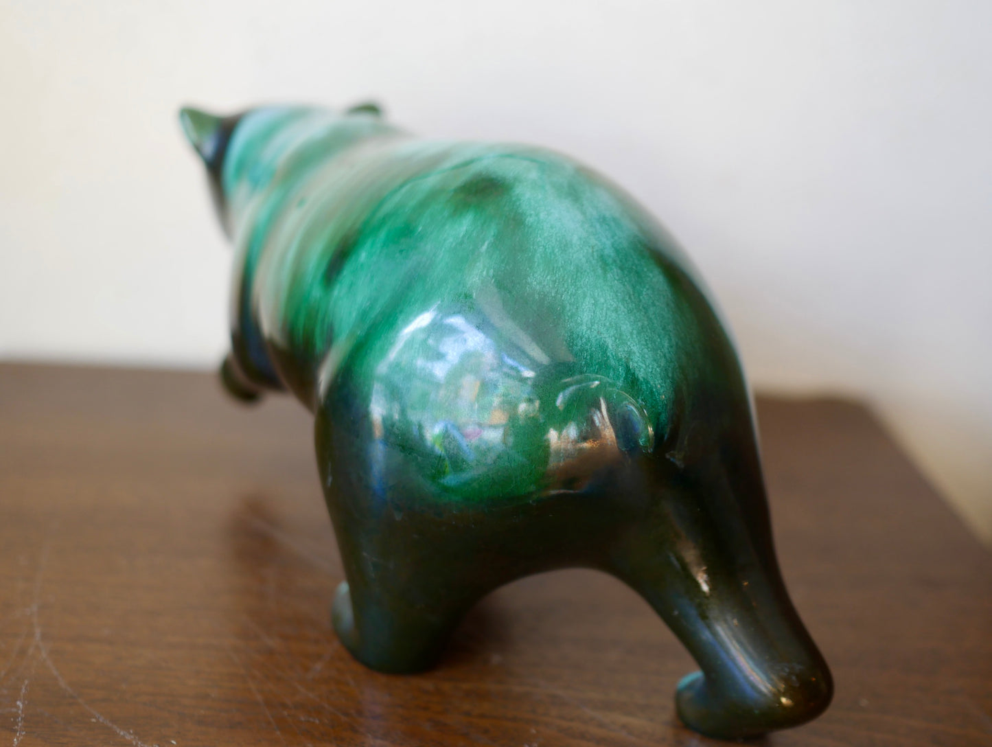 カナダ製【BLUE MOUNTAIN POTTERY】熊 陶器 オブジェ