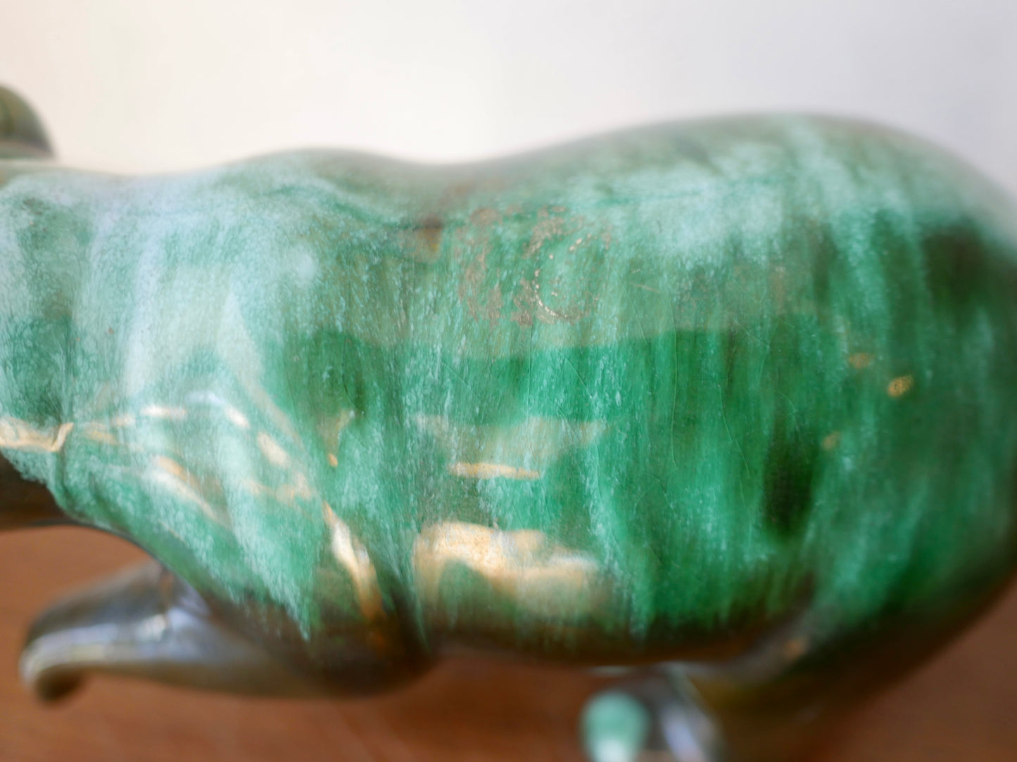 カナダ製【BLUE MOUNTAIN POTTERY】熊 陶器 オブジェ