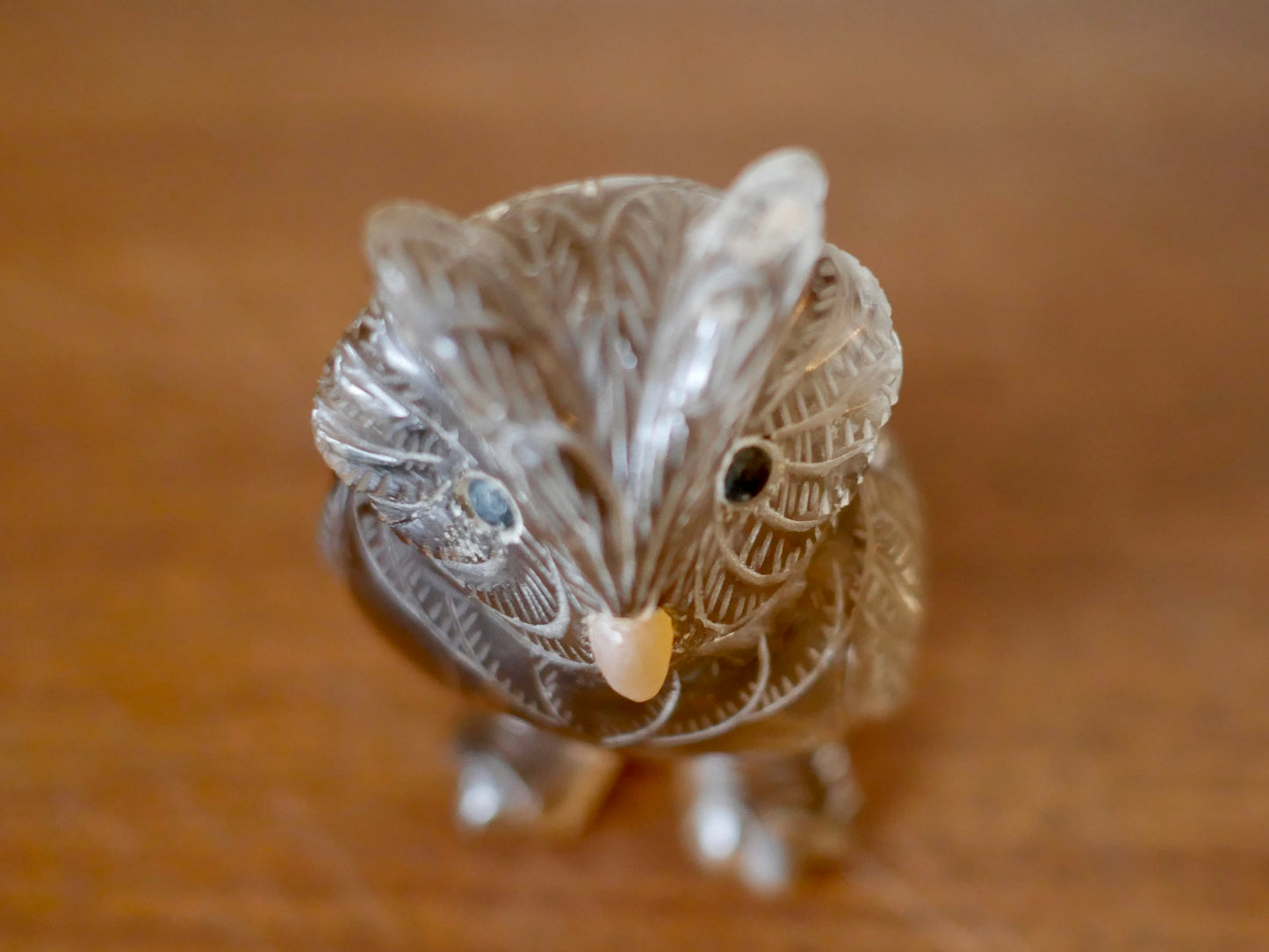 スモーキークォーツ フクロウ 煙水晶 Smoky Quartz