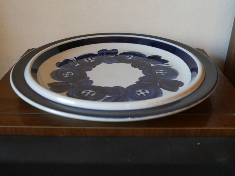 ARABIA【Anemone/アネモネ】34cm 大皿 アラビア 北欧