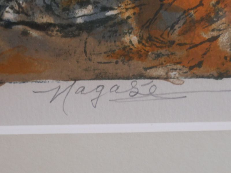 永瀬義郎 「おんな」シリーズ 石版画 ED番号 37/60