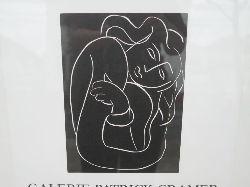 HENRI MATISSE【PASIPHAE】1981年展示会ポスター GALERIE PATRICK CRAMER フランス アンリ・マチス
