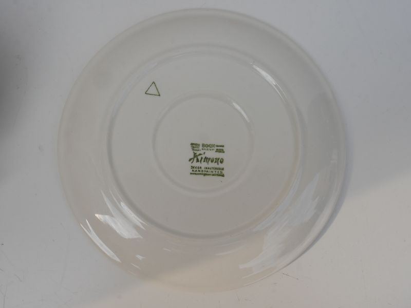 BOCH【Kimono】カップ&ソーサー A ベルギー ヴィンテージ ボッホ