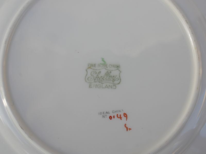 Shelley【Poppies】カップ&ソーサー トリオ ピンク シェリー ポピー 英国 1930年代