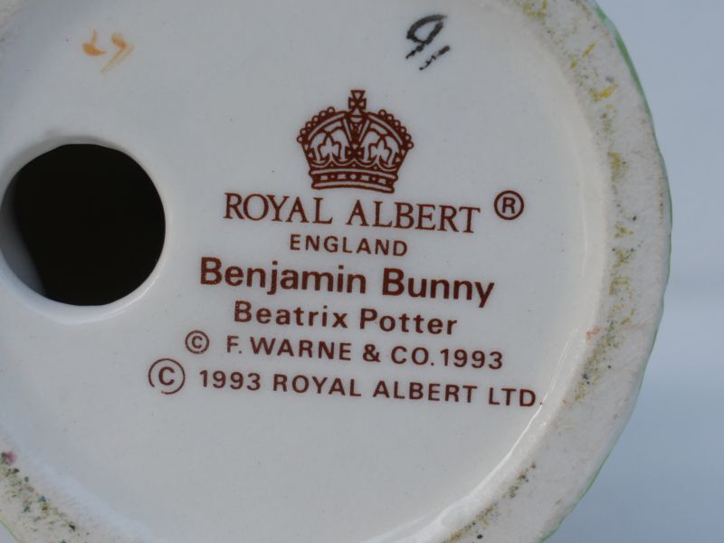 ROYAL DOULTON【Benjamin Bunny】フィギュリン ピーターラビット ロイヤルドルトン 英国