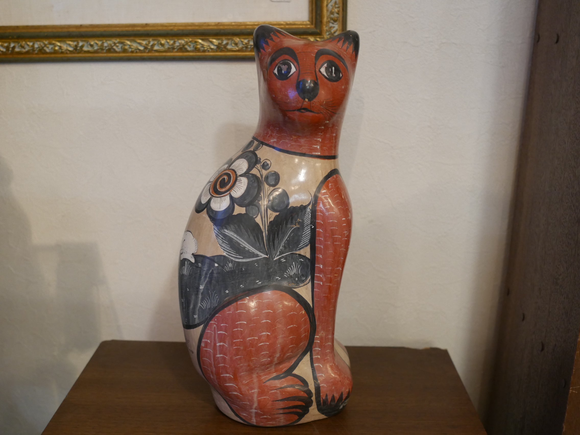 メキシコ民芸品 トナラ焼 猫の置き物 Mexico 民藝 – smileantiques