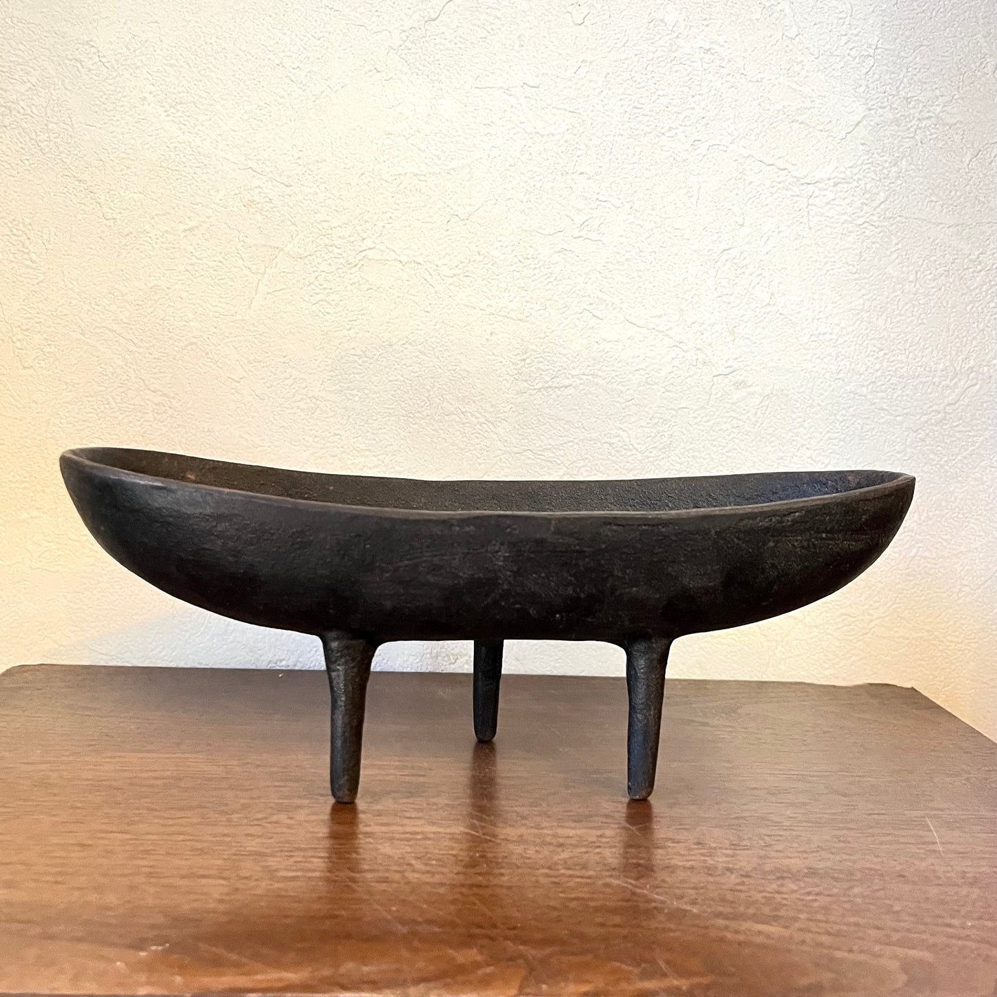 南部鉄器【三つ足水盤】馬場忠寛 花器 鋳物 鋳造 ヴィンテージ 伝統工芸