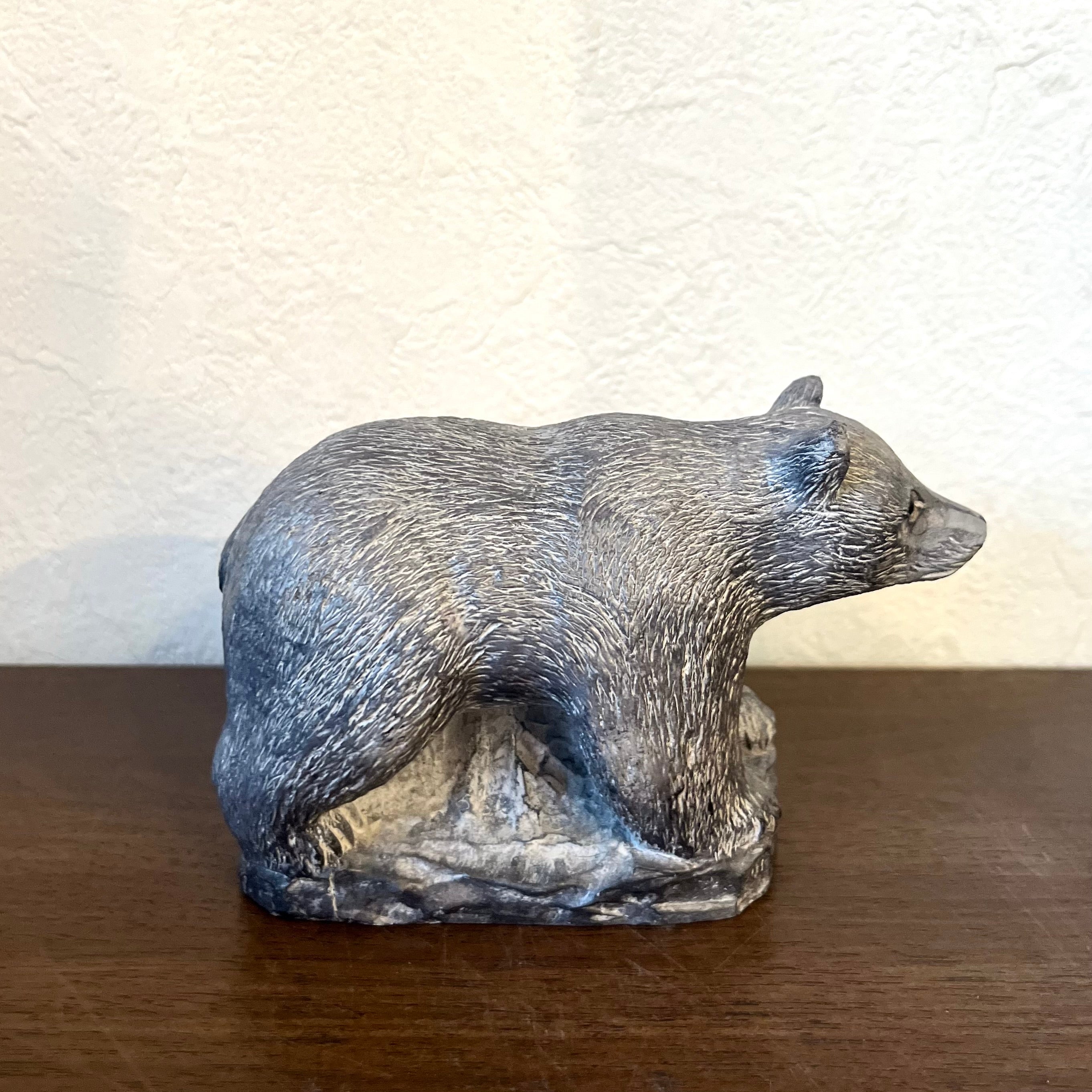 WE A WOLF ORIGINAL【熊】The wolf sculptures イヌイットアート