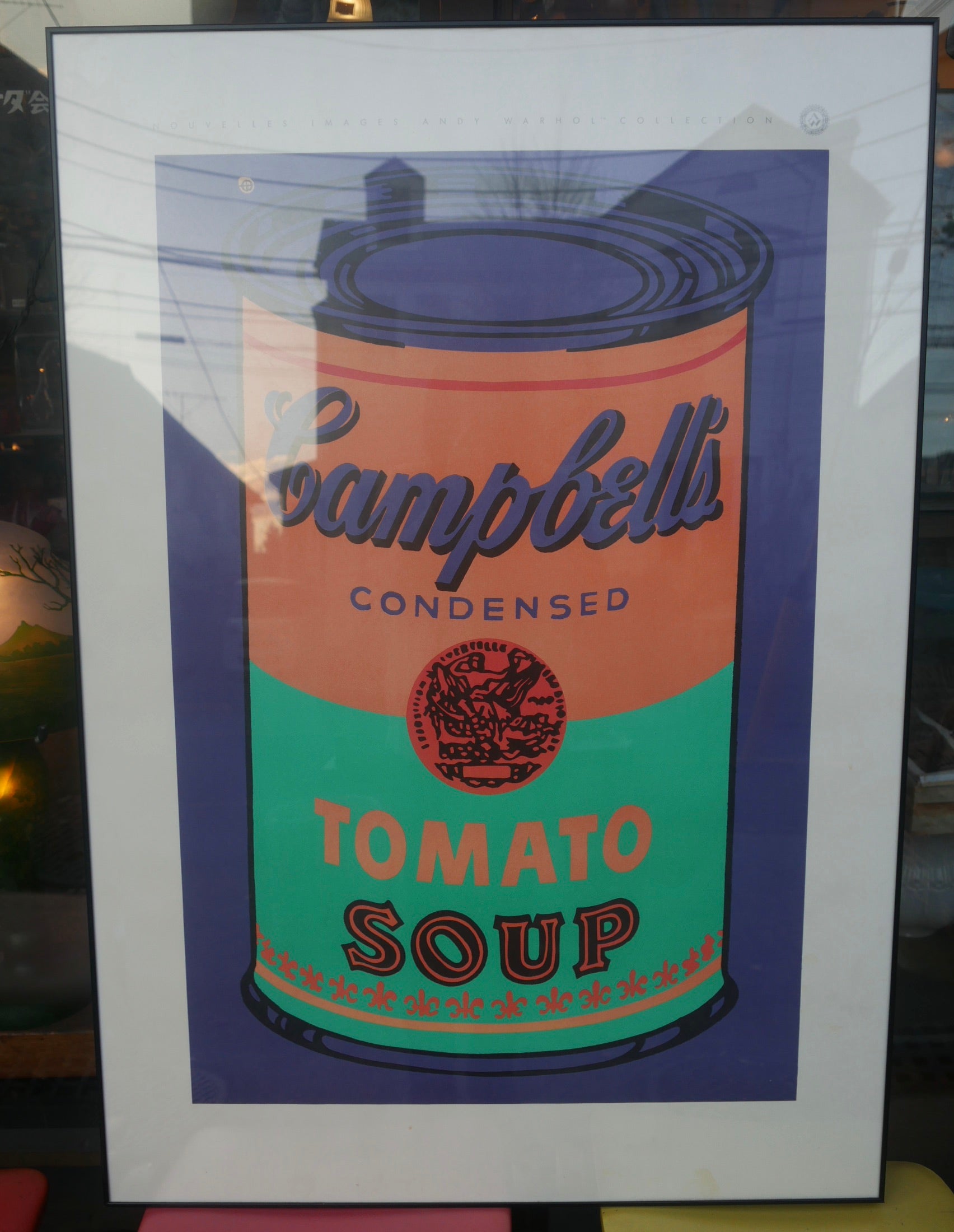 Andy Warhol【キャンベルのスープ缶】リトグラフ ポスター NOUVELLES ...