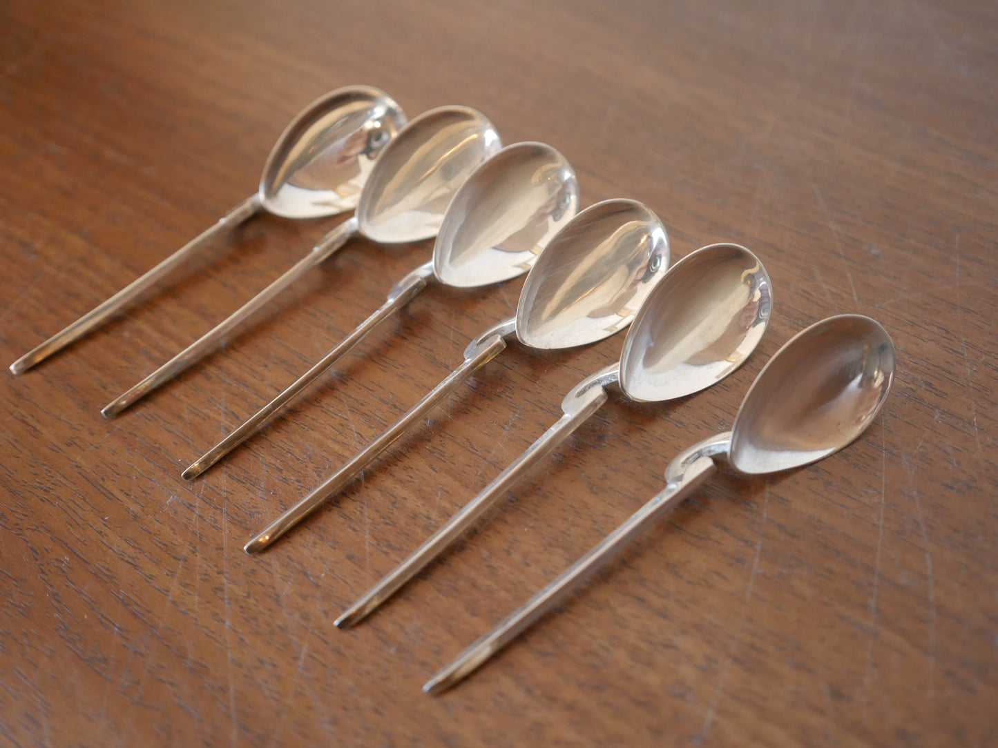 Mappin&Webb【THE ROMAN SPOON】コーヒースプーン5本セット Francis Howard社 1973年頃 マッピン＆ウェッブ 英国 スターリングシルバー