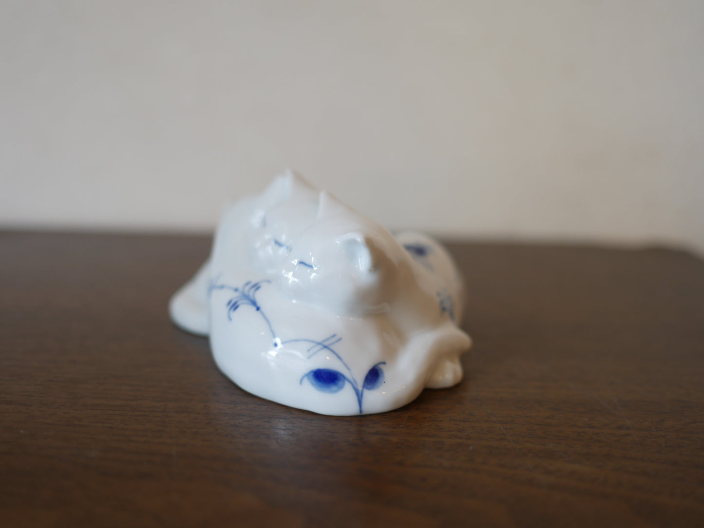 ROYALCOPENHAGEN【Blue Palmette】猫 フィギュリン ロイヤルコペンハーゲン ブルーパルメッテ 北欧