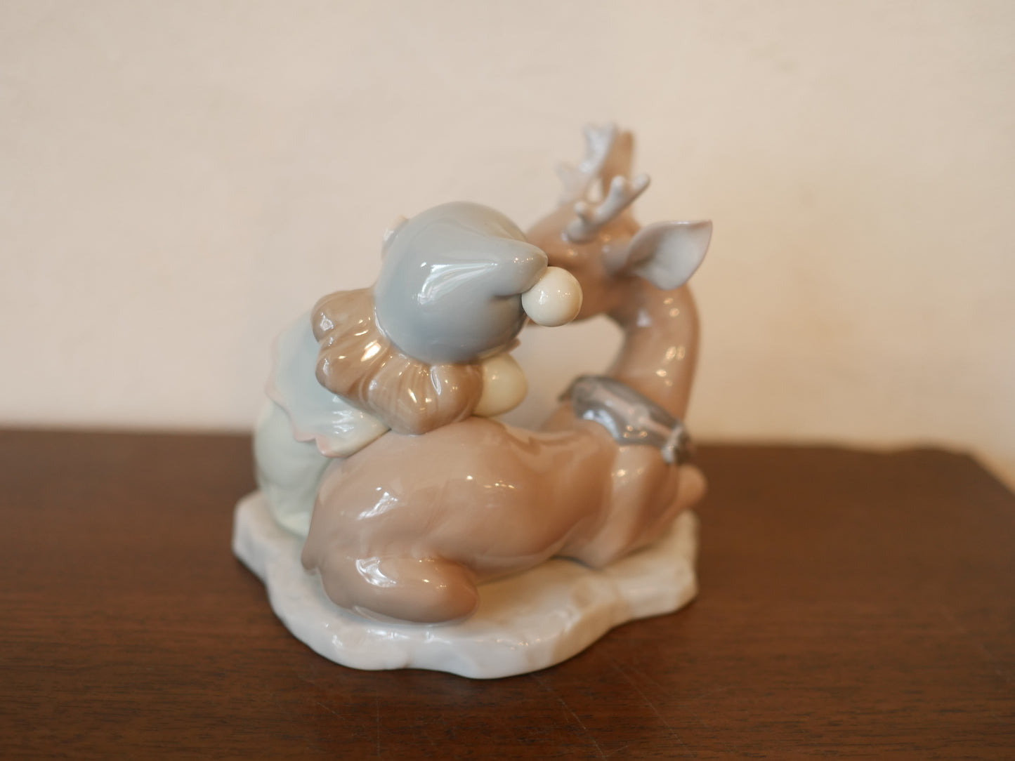 LLADRO【トナカイと妖精】フィギュリン 2004年 Santa’s Magical Workshop リヤドロ 絶版 美品