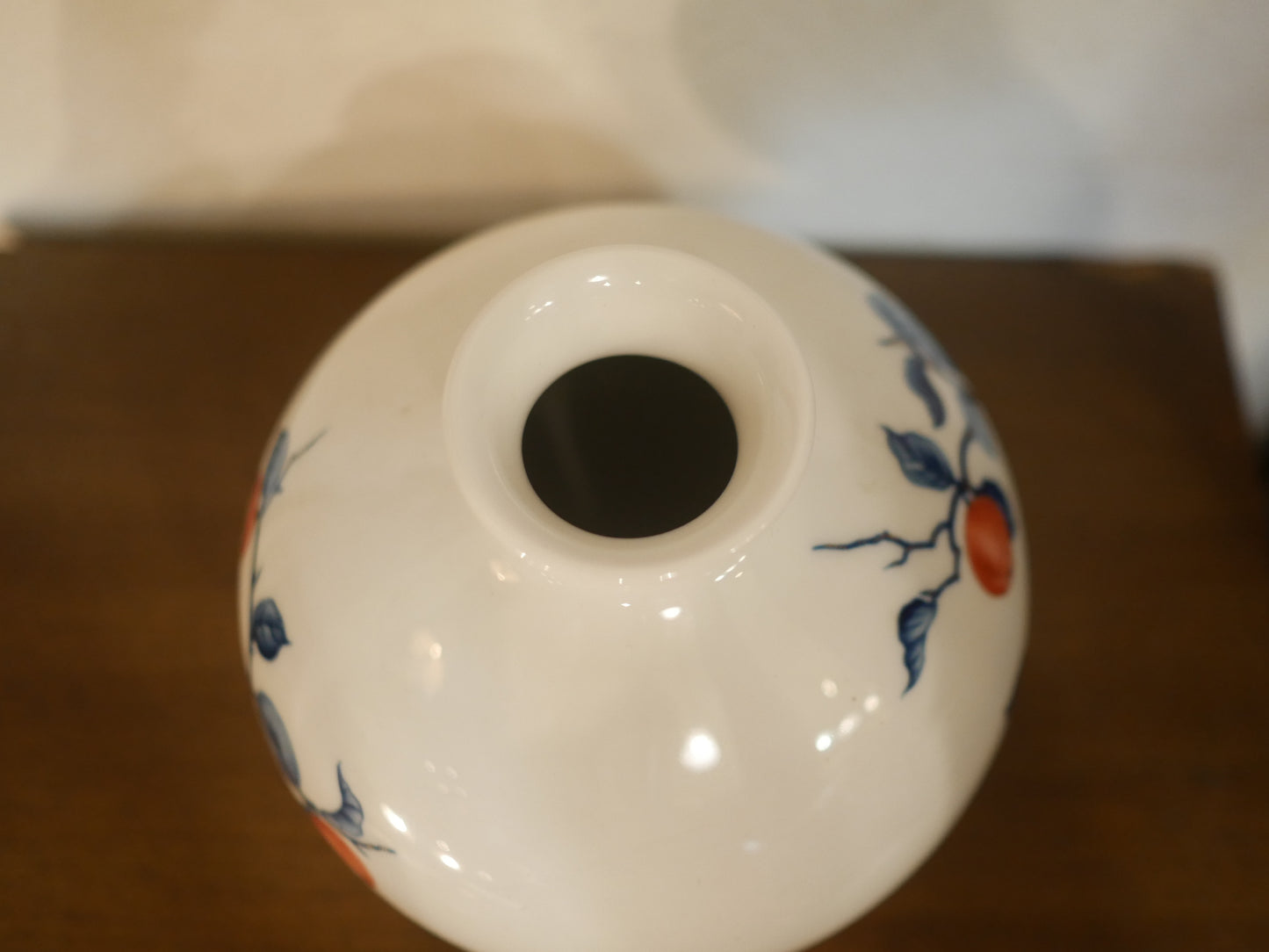 Meissen  柿右衛門様式 林檎 フラワーベース 花瓶 花器 マイセン ドイツ