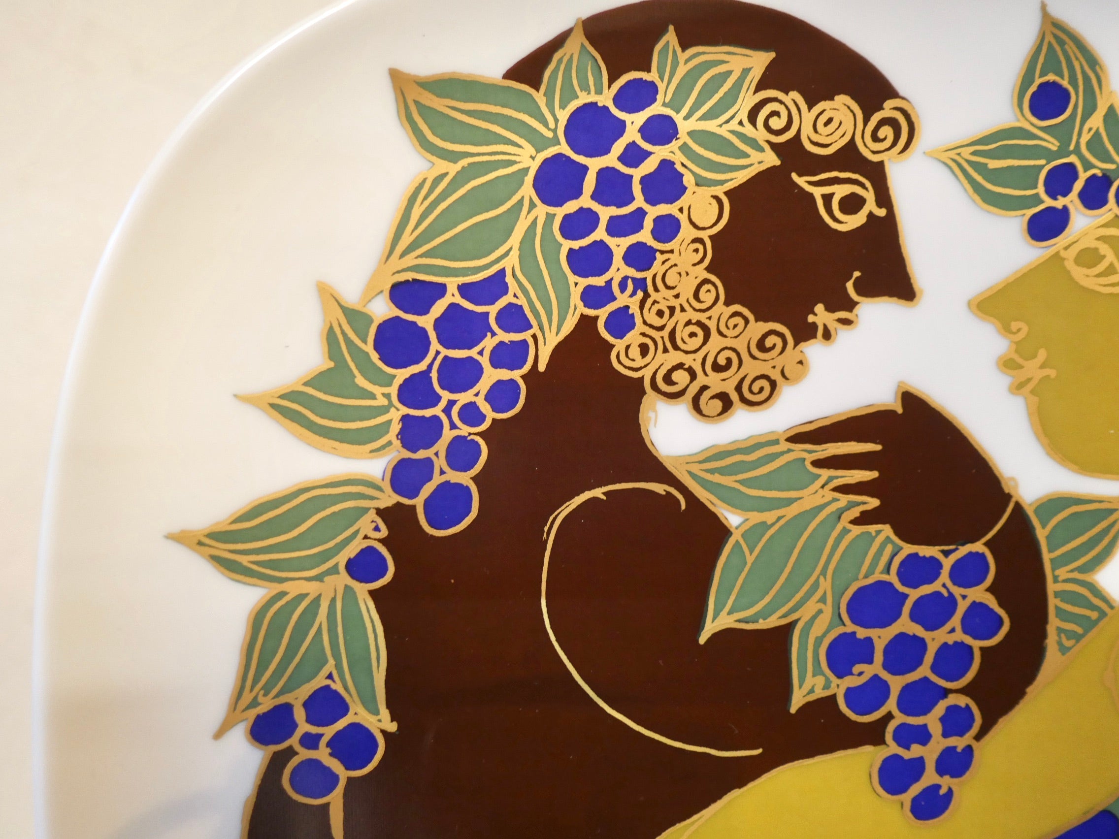 ローゼンタール 絵皿 飾り皿 プレート ビョルン・ヴィンブラッド
