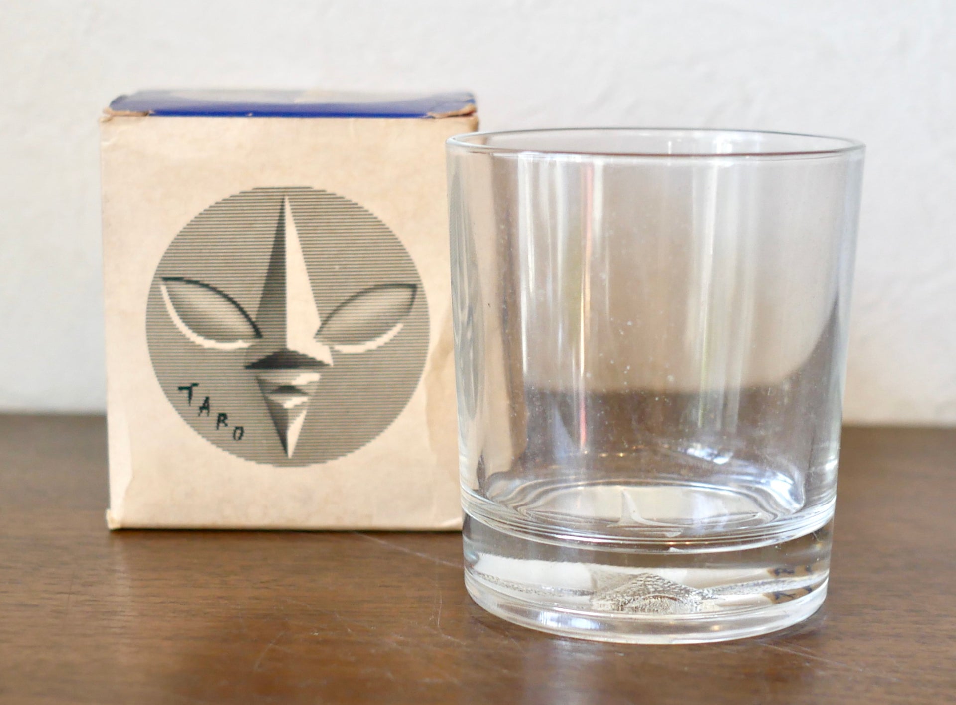 岡本太郎 TARO 顔 初期 ロックグラス ウイスキーグラス ROBERT BROWN  