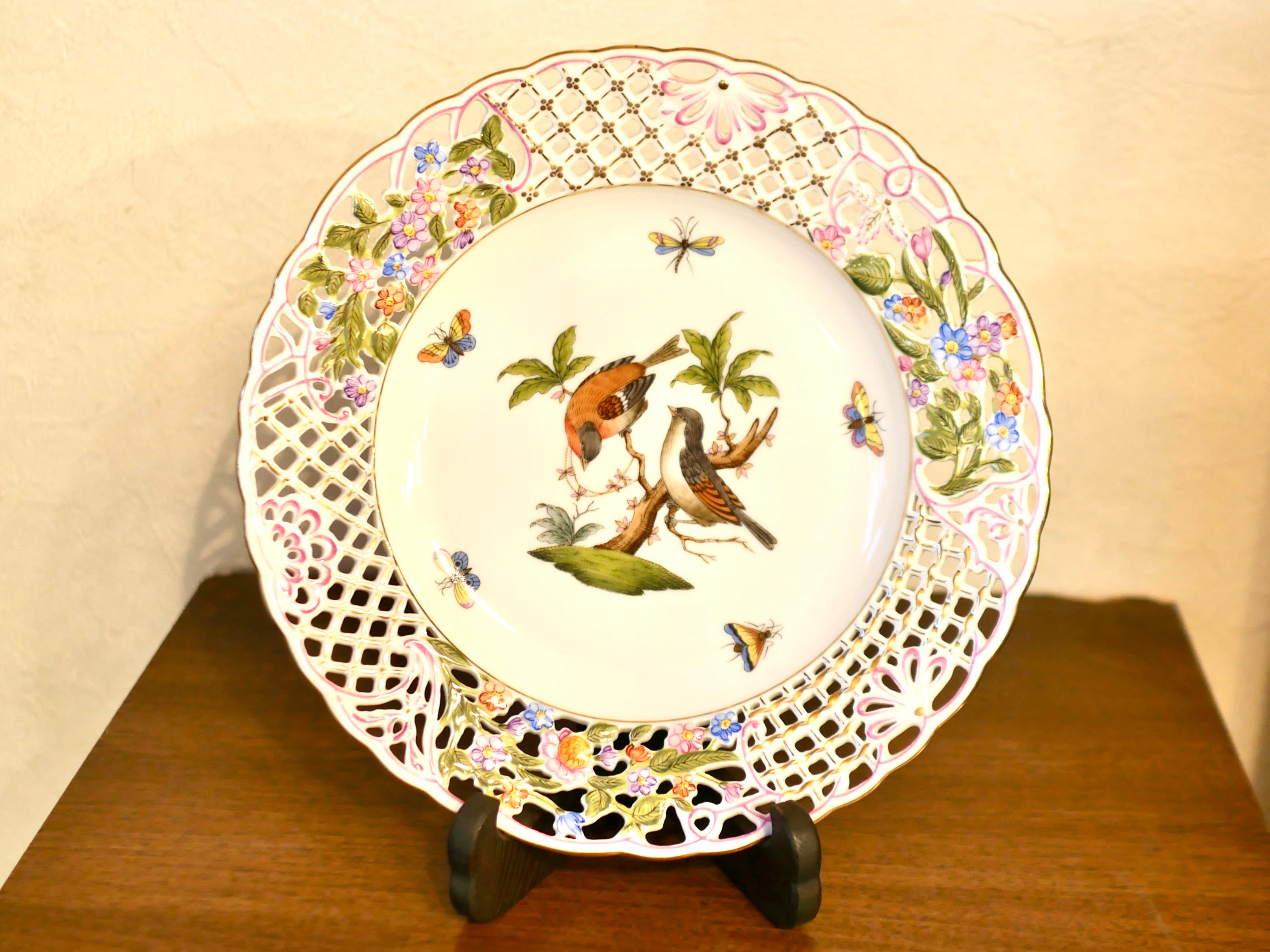 ヘレ ンド ロスチャイルドバード バスケット オーバル型 ヘレ ンド