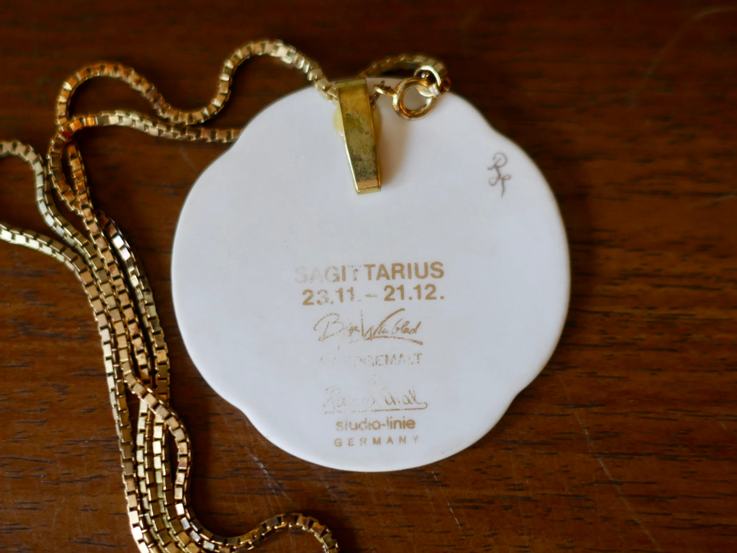 Rosethal Studio Line ネックレス【SAGITTARIUS】Bjorn Wiinblad ローゼンタール ドイツ