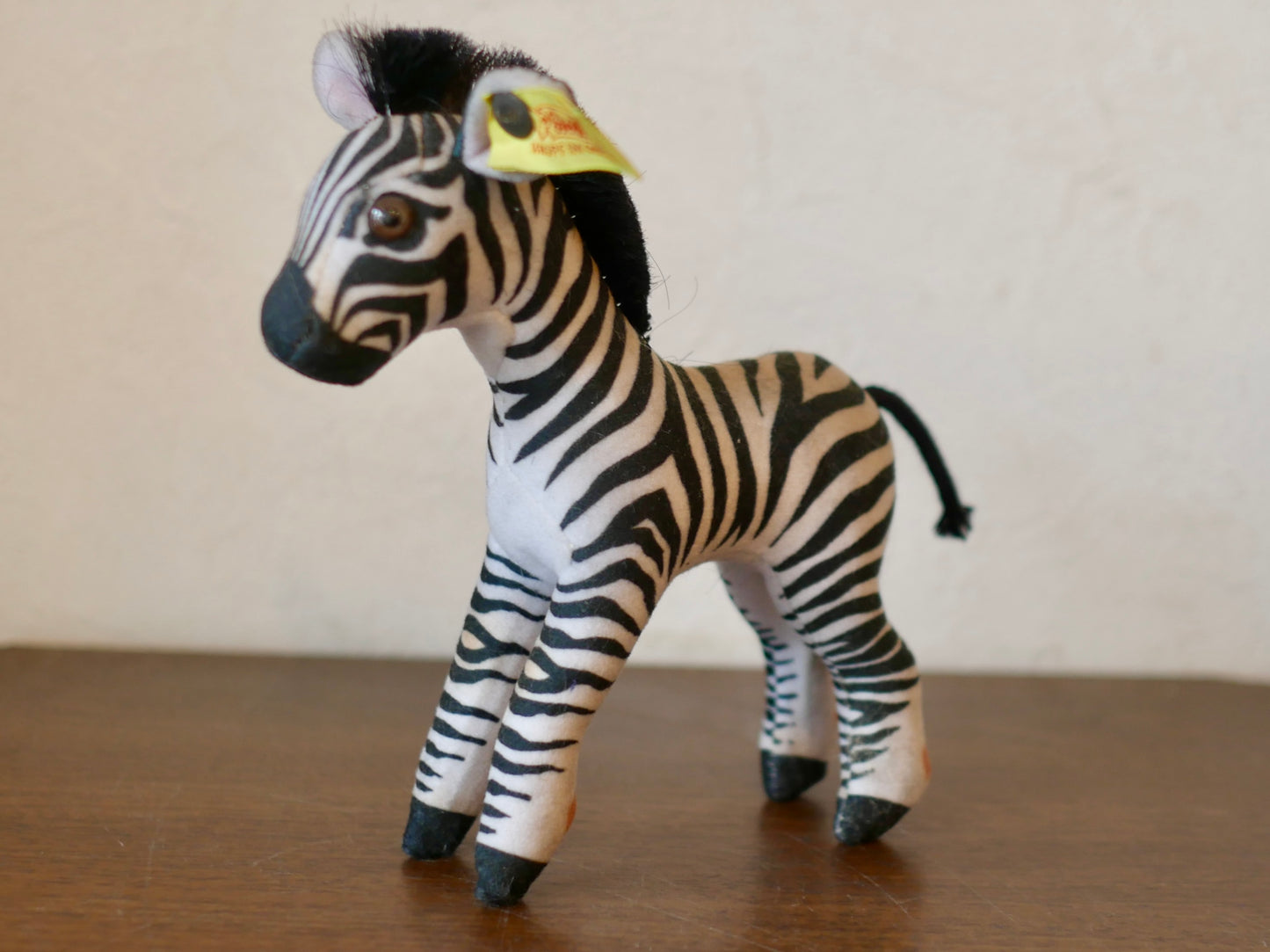 Steiff【Zebra Zoelle】16m ヴィンテージ シュタイフ ドイツ ゼブラ