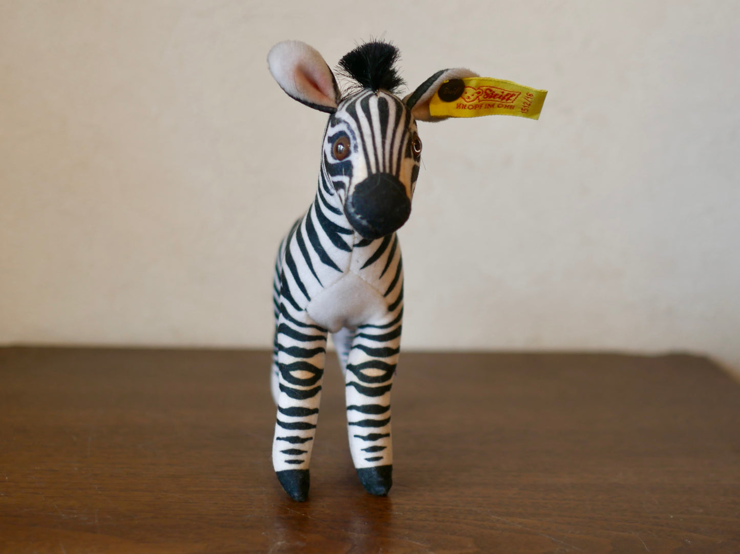 Steiff【Zebra Zoelle】16m ヴィンテージ シュタイフ ドイツ ゼブラ
