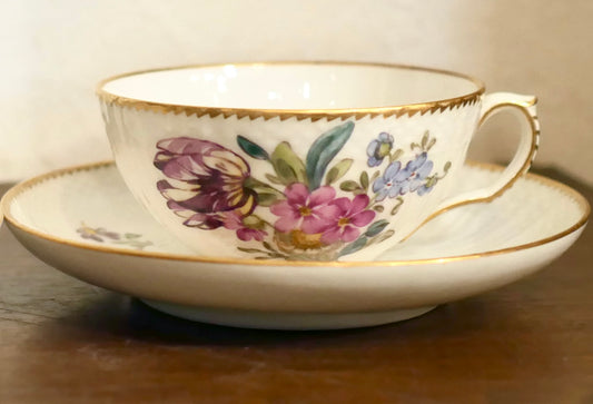 ROYALCOPENHAGEN【Saxon Flower】カップ&ソーサー Marianne Johnson ロイヤルコペンハーゲン 北欧