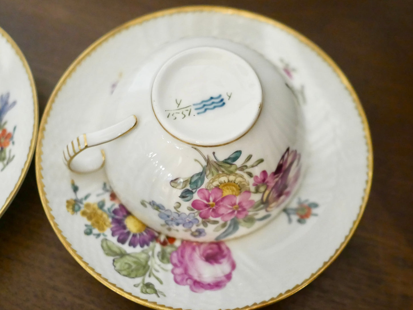 ROYALCOPENHAGEN【Saxon Flower】カップ&ソーサー Marianne Johnson ロイヤルコペンハーゲン 北欧