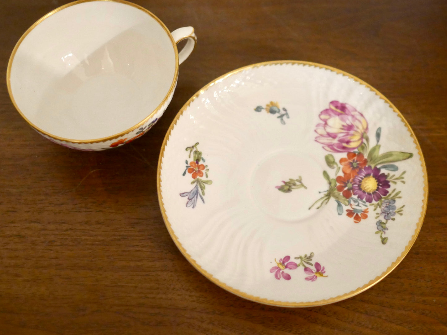 ROYALCOPENHAGEN【Saxon Flower】カップ&ソーサー Marianne Johnson ロイヤルコペンハーゲン 北欧
