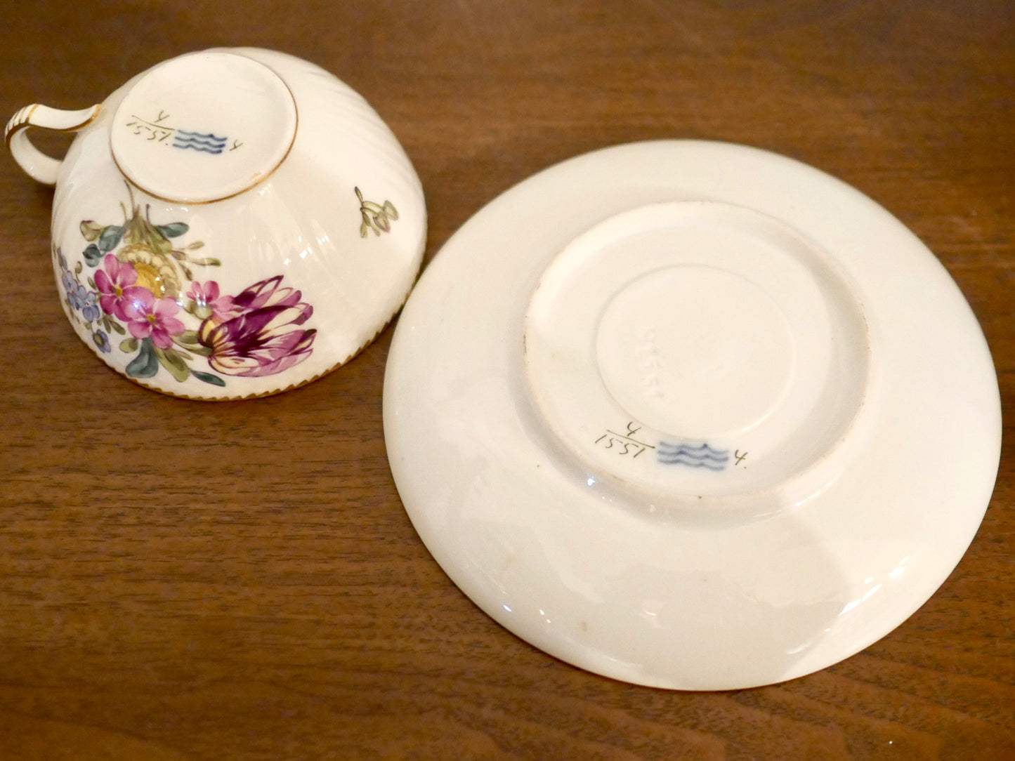 ROYALCOPENHAGEN【Saxon Flower】カップ&ソーサー Marianne Johnson ロイヤルコペンハーゲン 北欧