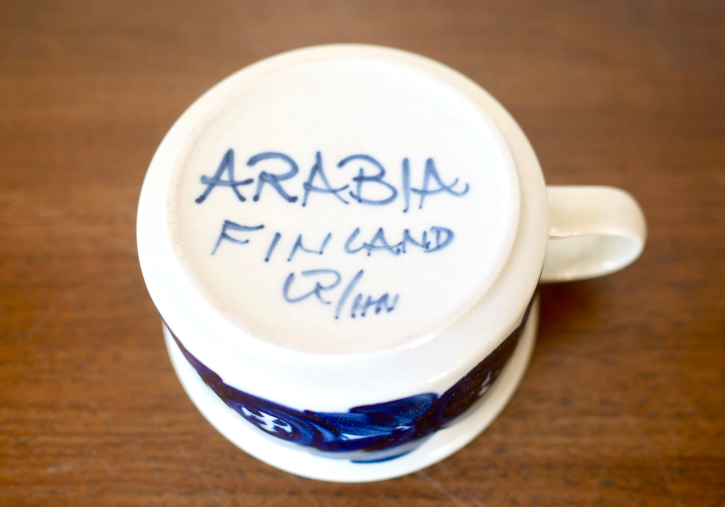 ARABIA【Anemone】カップ＆ソーサー 美品 Vintage