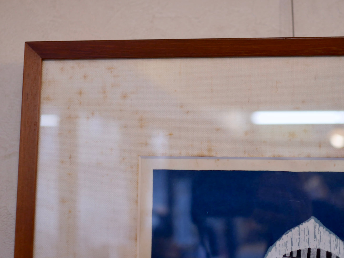 畦地梅太郎【ピッケル】1972 木版画 山男