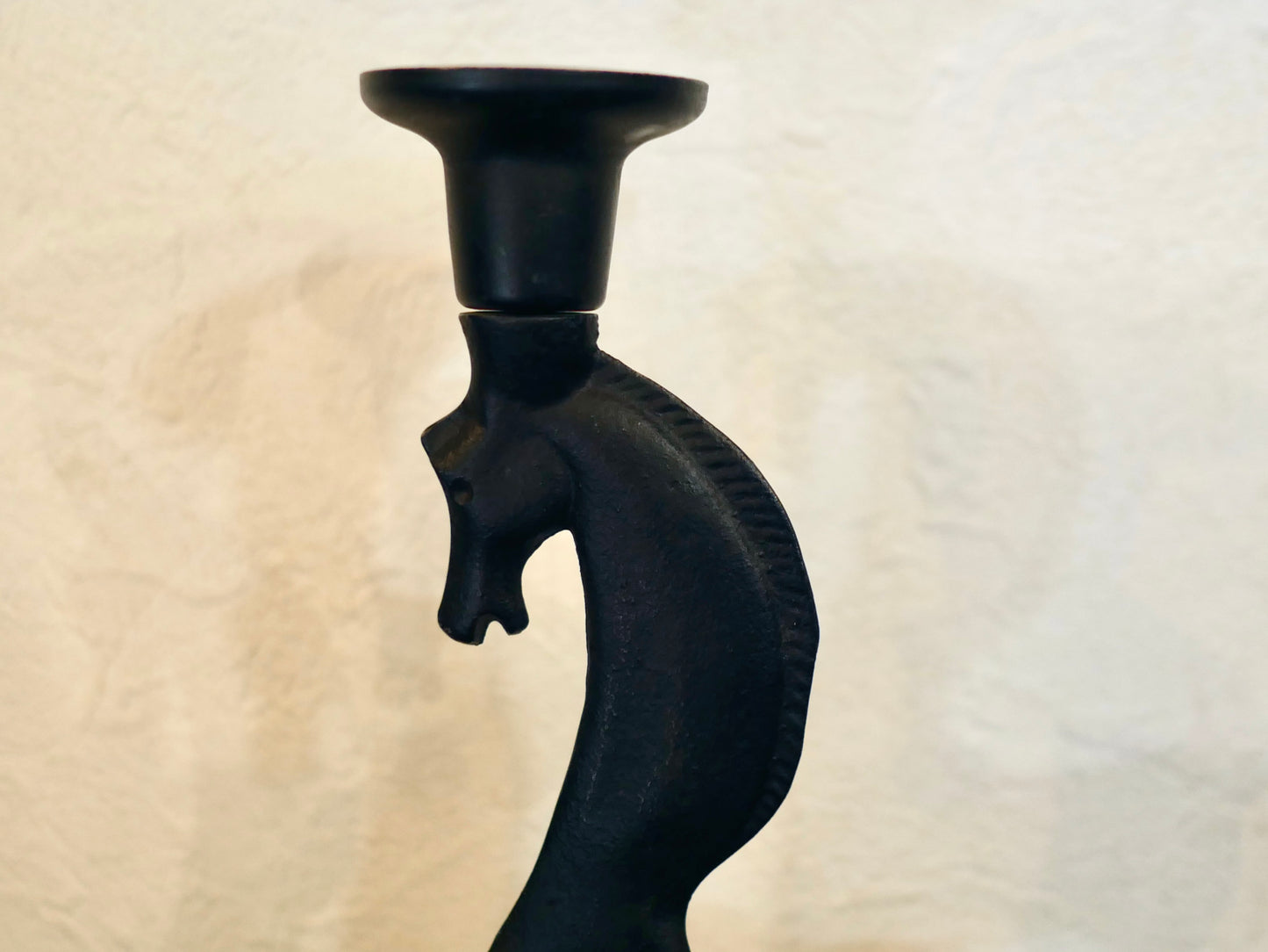 南部鉄器 馬 燭台 キャンドルスタンド