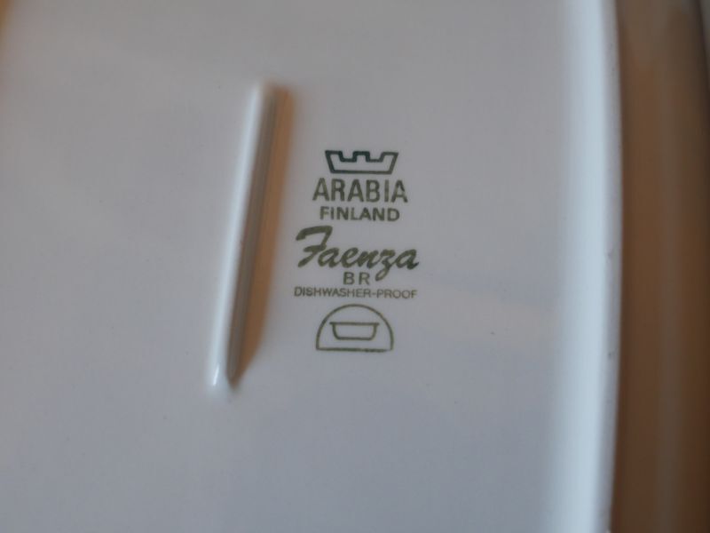 ARABIA【Faenza/ファエンツァ】キャセロール オーブンディッシュ アラビア 北欧