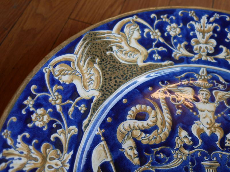 ヨーロッパ 壁掛け飾り皿 大皿 直径45.5cm – smileantiques