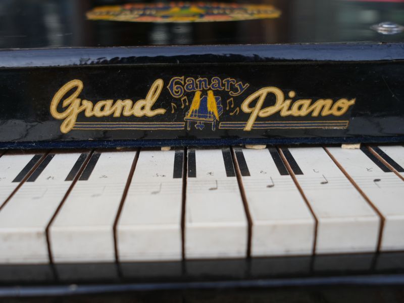 Canary GRAND PIANO 木製トイピアノ ヴィンテージ