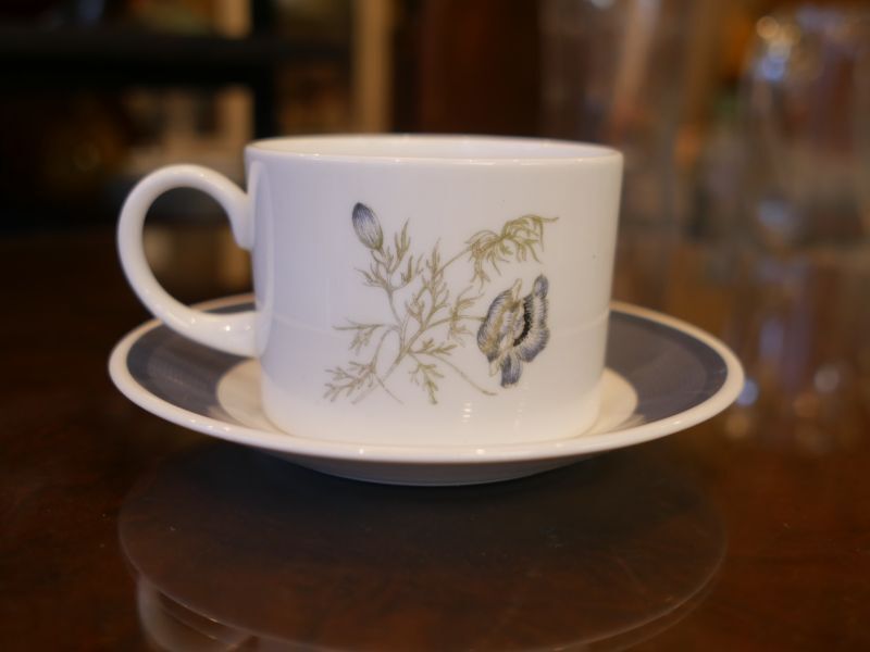 WEDGWOOD【GLEN MIST】Susie Cooper Design カップ＆ソーサー A ウェッジウッド グレンミスト スージーク –  smileantiques