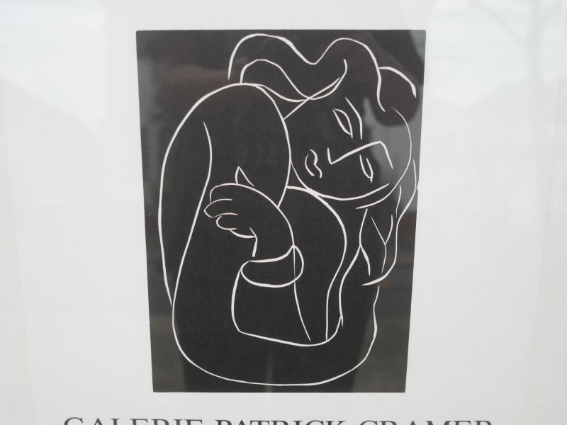 HENRI MATISSE【PASIPHAE】1981年展示会ポスター GALERIE PATRICK CRAMER フランス アンリ・マチ –  smileantiques